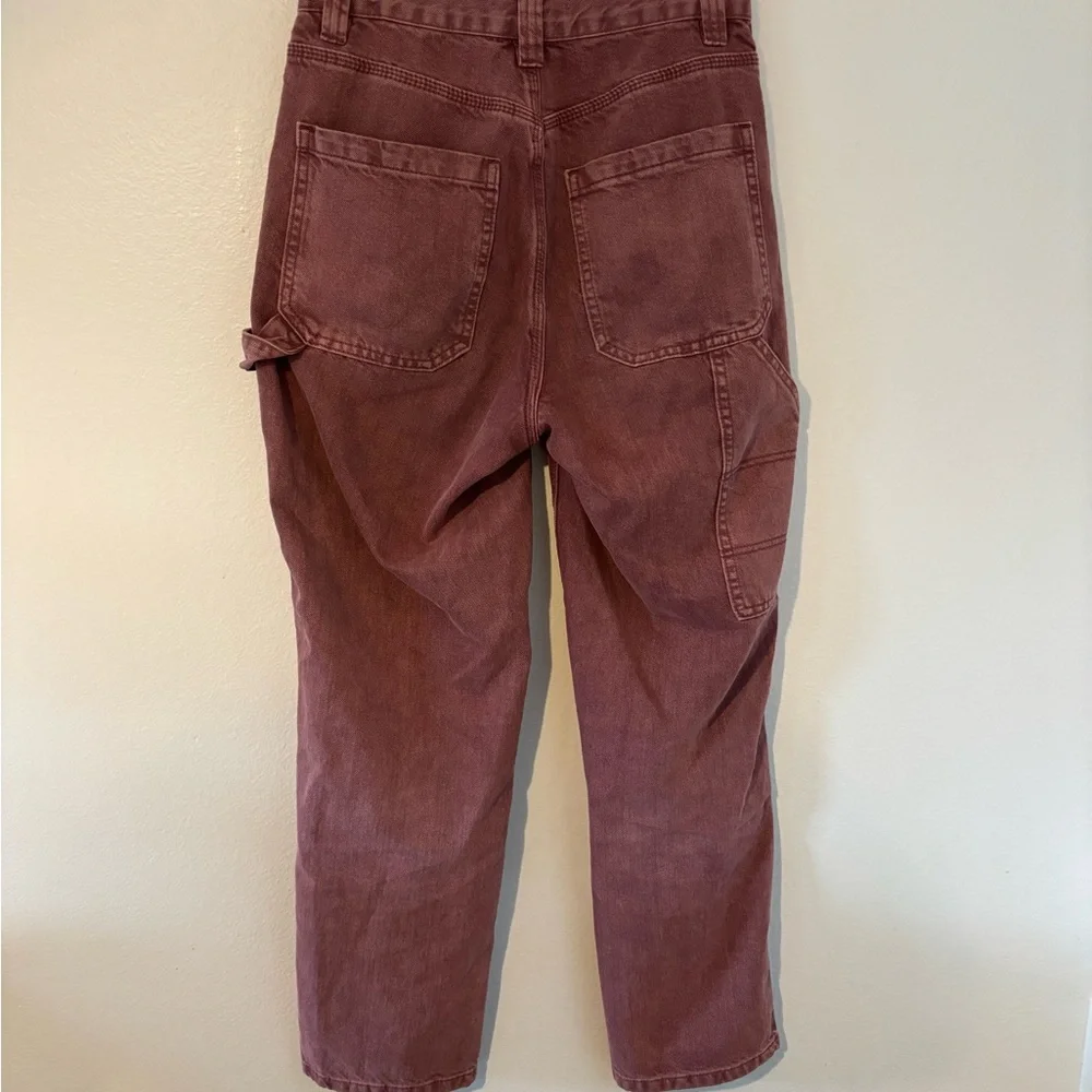 PacSun Dusty Rose Denim Pants - Picture 5 of 9